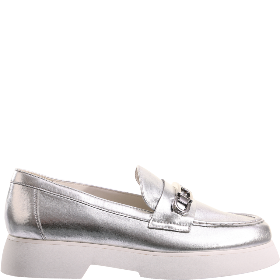 Högl 7-101631-7600 CECIL Plateau Loafer silber