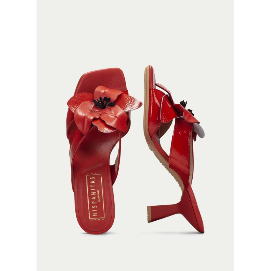 Hispanitas HV243290 Pantolette scarlett rot