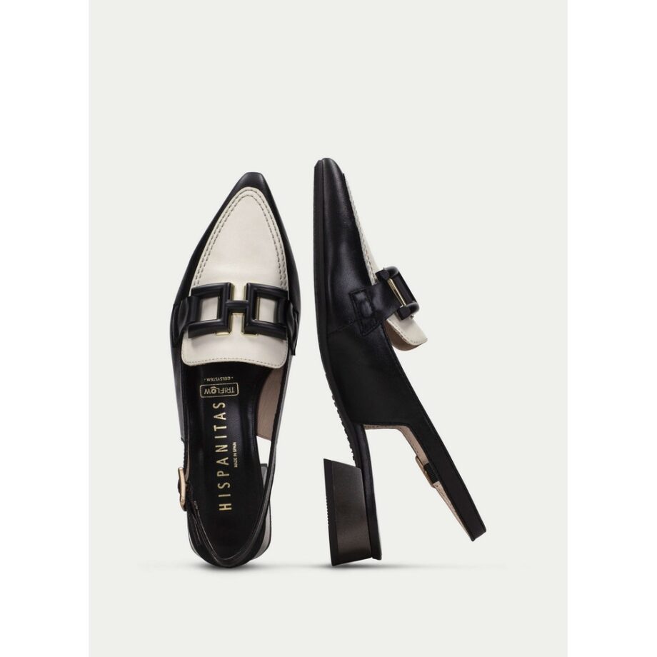 Hispanitas HV243299 Sling Pumps schwarz panna