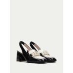 Hispanitas HV243317 Sling Pumps schwarz panna