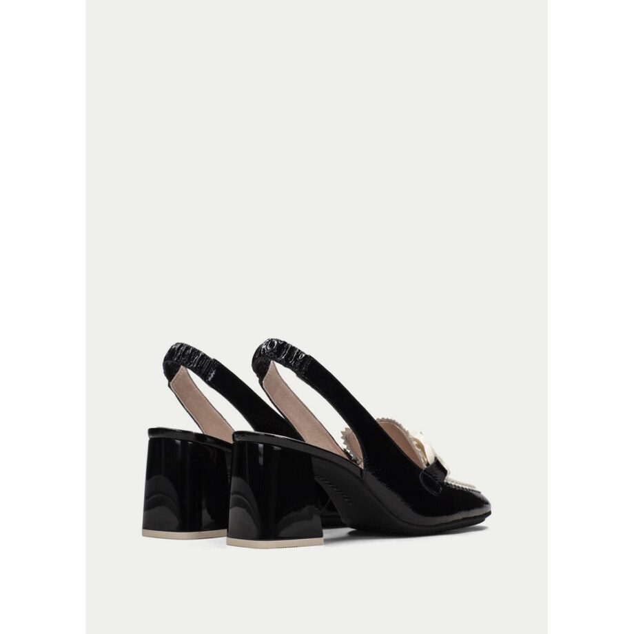 Hispanitas HV243317 Sling Pumps schwarz panna