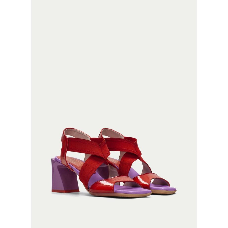 Hispanitas HV243328 Sandale Sandalette scarlett rot