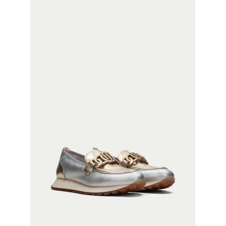 Hispanitas HV243432 Slipper Sneaker silber platin