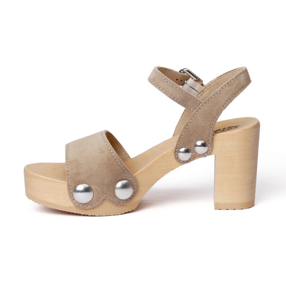 Softclox S3337 EILYN High Heel Sandalette kaschmir taupe