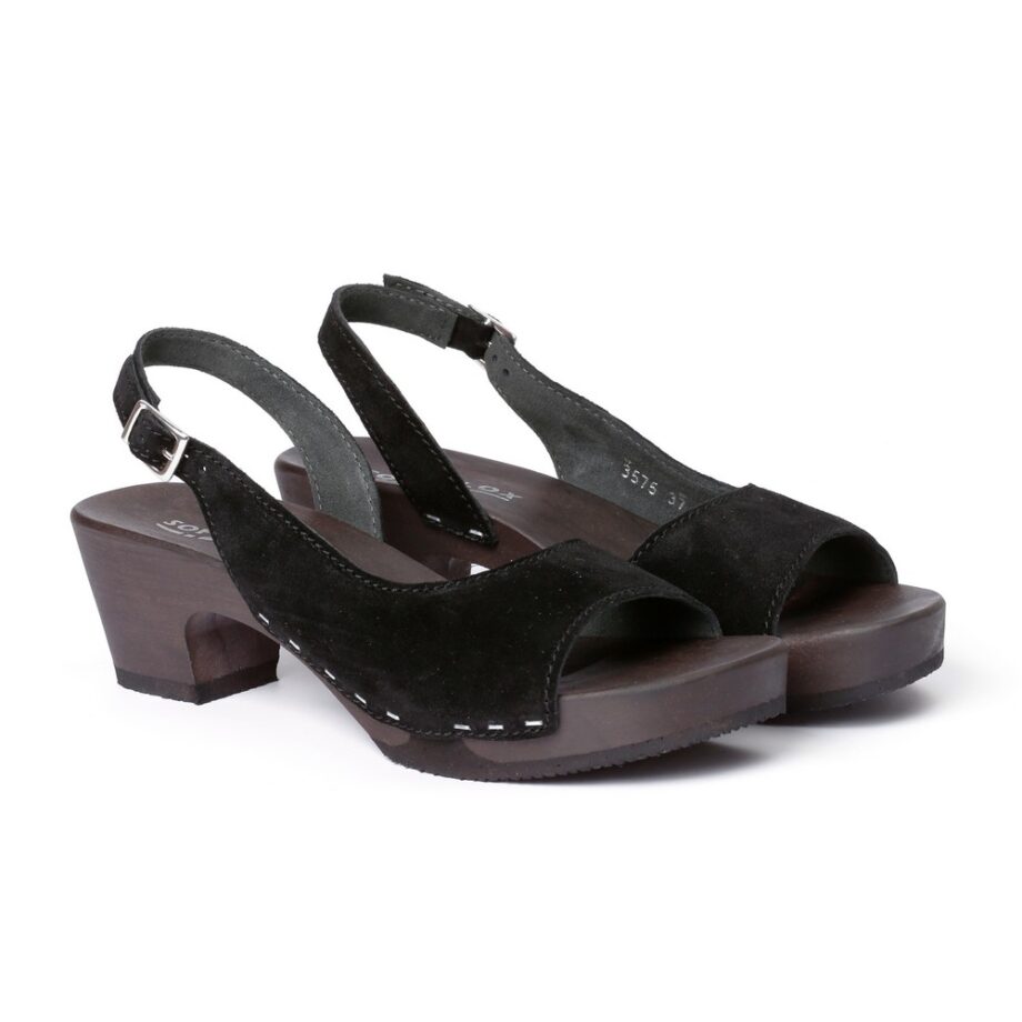 Softclox S3575 KONNY Sandalette kaschmir schwarz