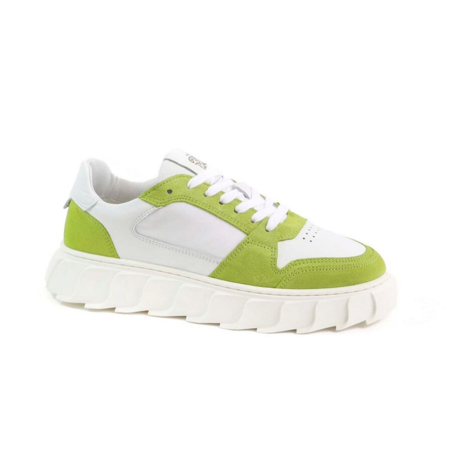 Apple of Eden Sneaker LONDON white light green