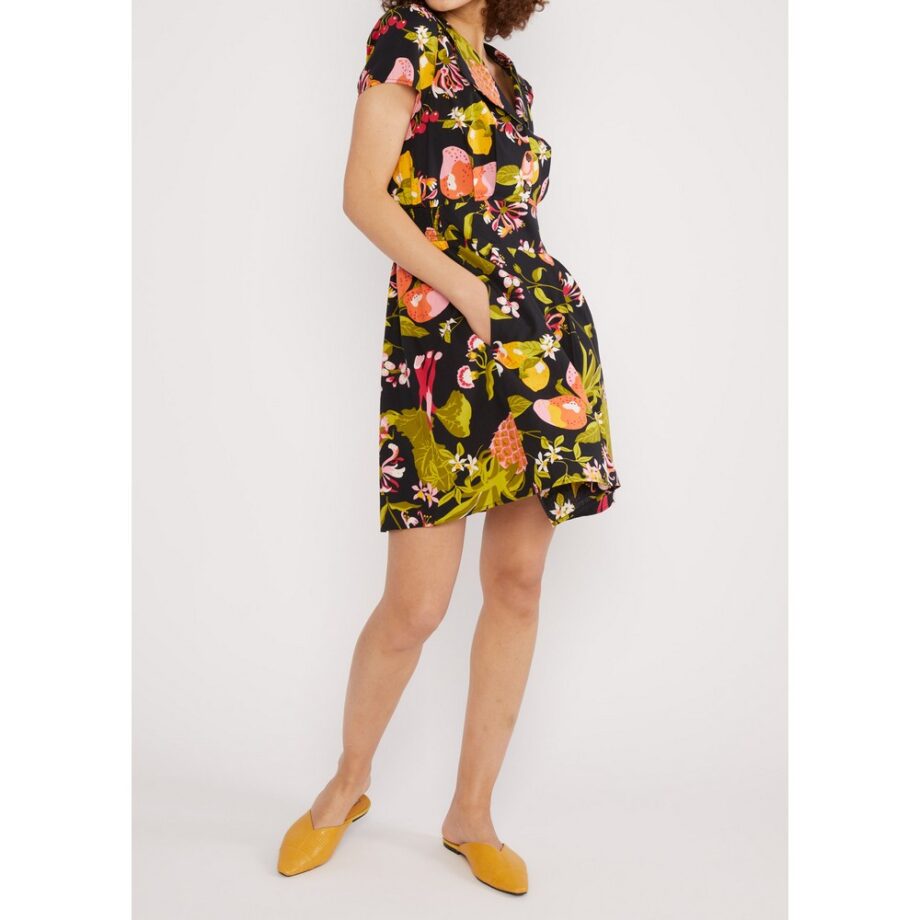 Blutsgeschwister 001241-101-0982 Kleid Minikleid Flapper Romance tutti frutti salad