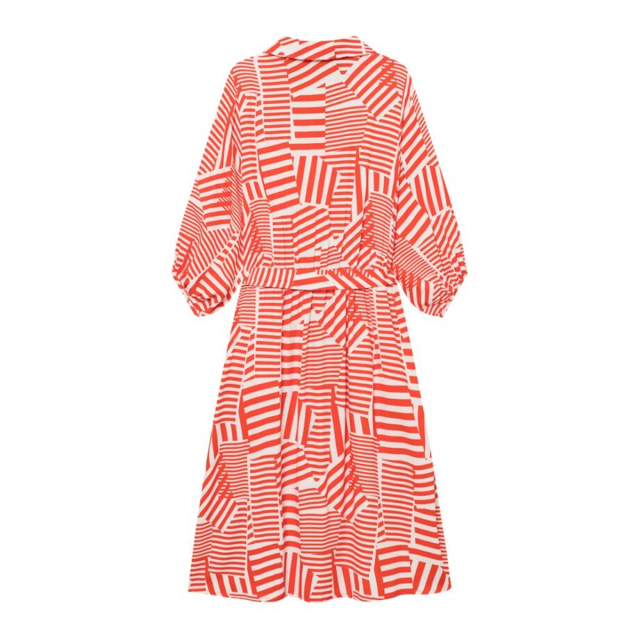 Mademoiselle Yeye 41104 Kleid Cheers To Me weirdo tomato
