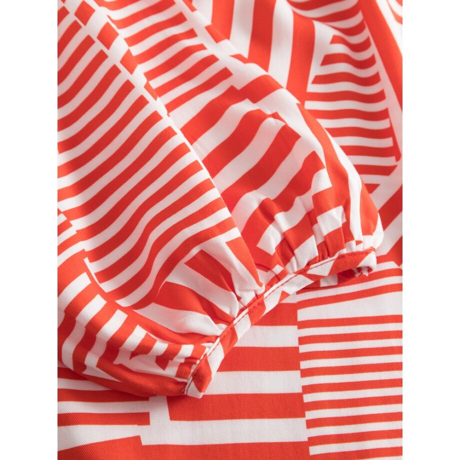 Mademoiselle Yeye 41104 Kleid Cheers To Me weirdo tomato