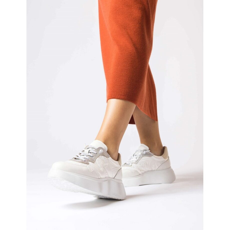 Wonders A-3602 Plateau Sneaker beige white