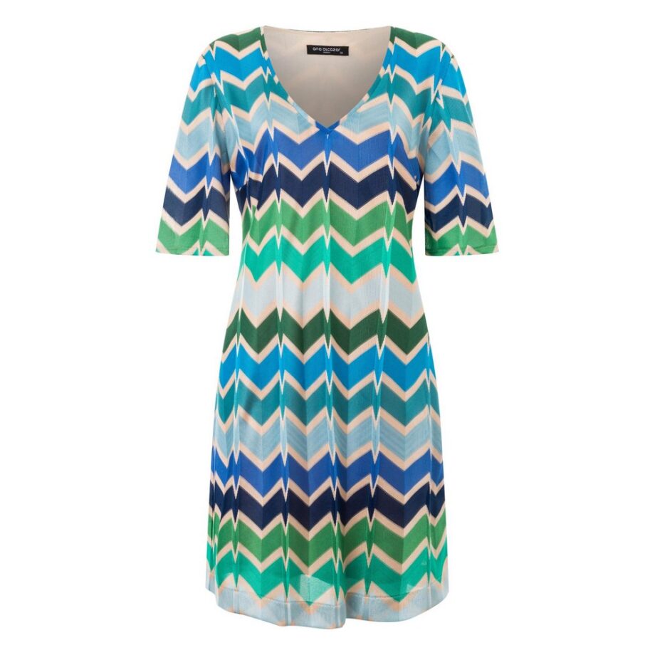 Ana Alcazar 040606 Kleid Sommerstrickkleid POCEA multi