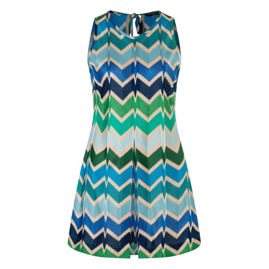 Ana Alcazar 080610 Top Longtop POCCY mit Zickzackstrick multi