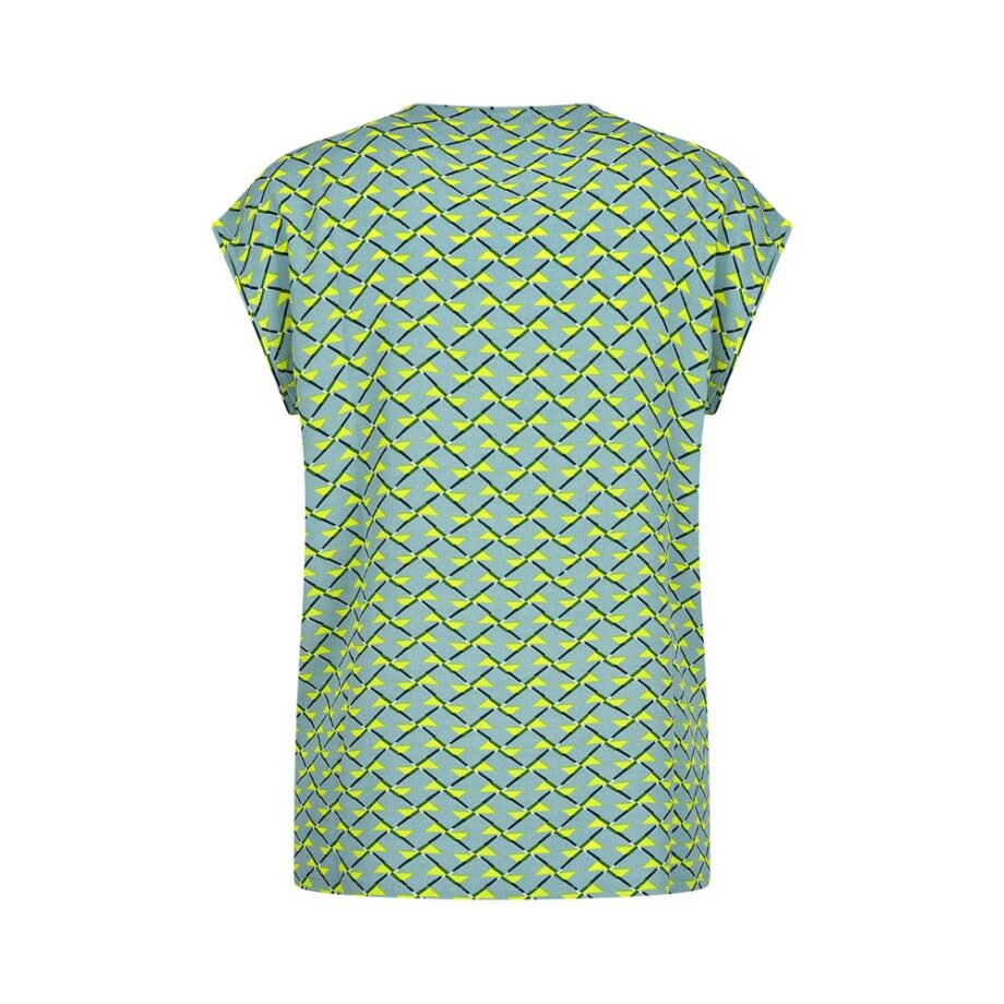 Zilch Top Blusentop rectangle lemon