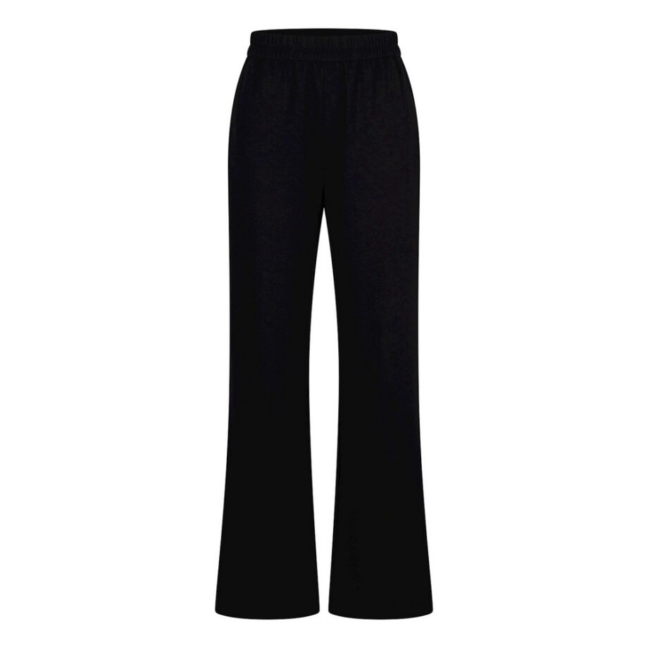 Zilch Hose Hose Jerseyhose Pants Wide schwarz