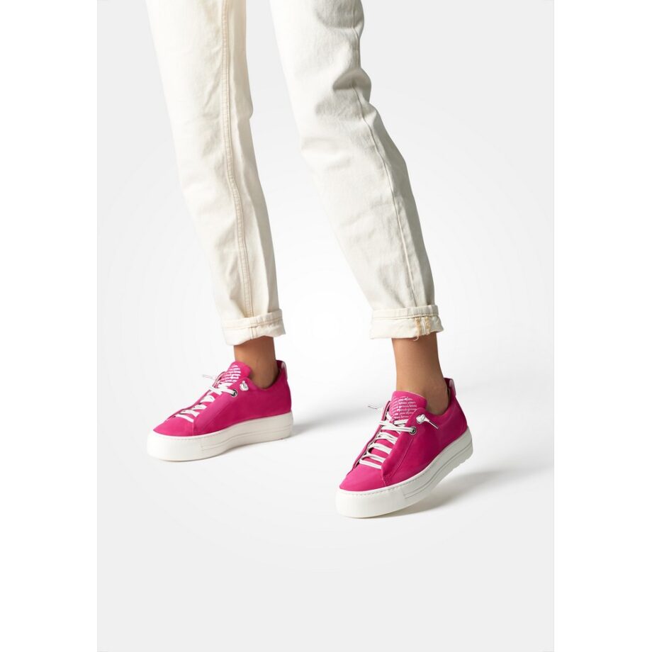 Paul Green 5017-203 Sneaker pink nubuk barbie