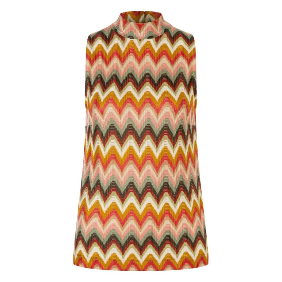Ana Alcazar 080615 70's Top multi