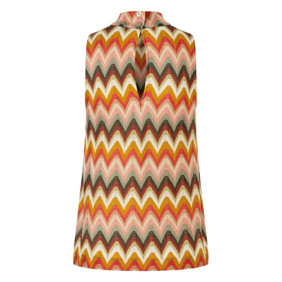 Ana Alcazar 080615 70's Top multi