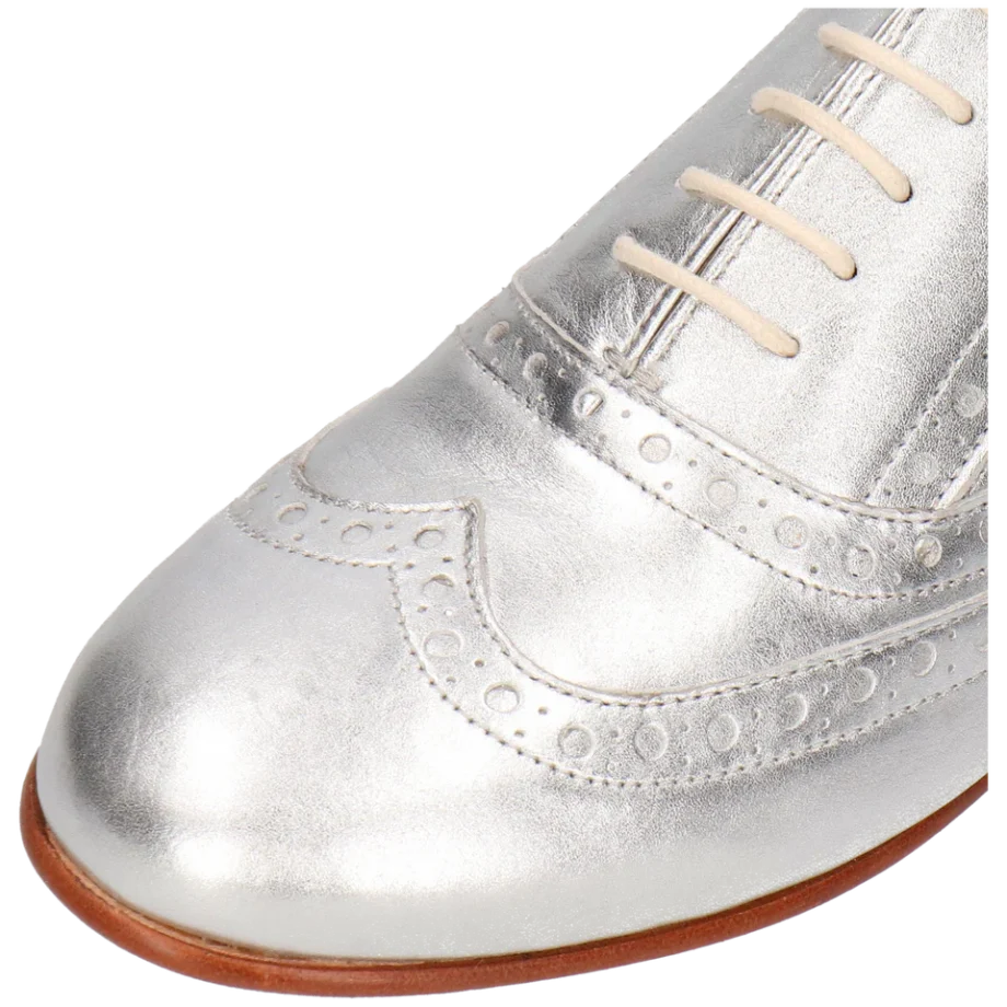 Melvin & Hamilton Schnürer Schnürschuhe OXFORD Shoes SONIA 1 silber