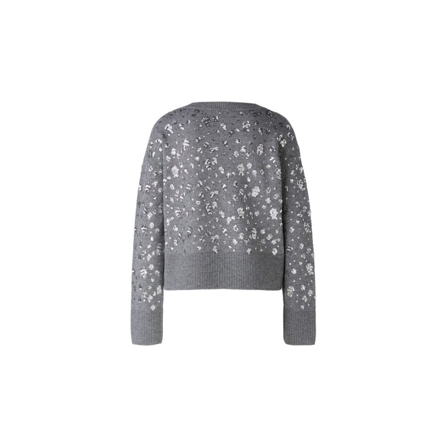 Oui 89197 Pullover grau grey