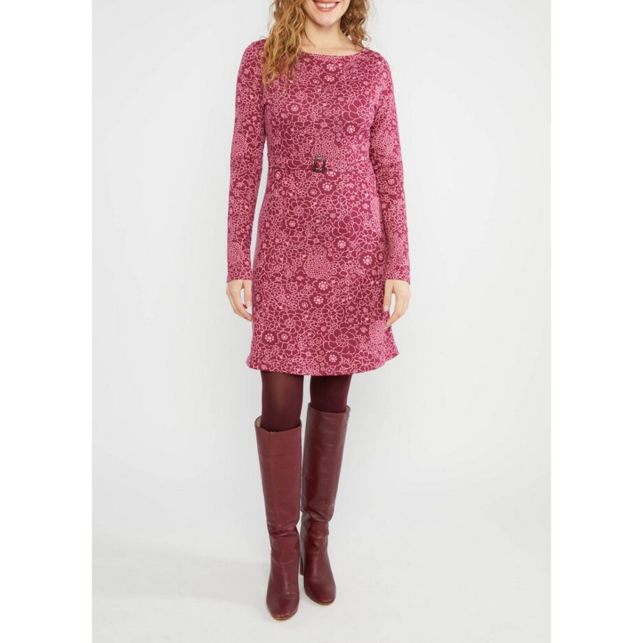 Blutsgeschwister 001243-260-1182 Kleid Herbstkleid California Calling flower dream