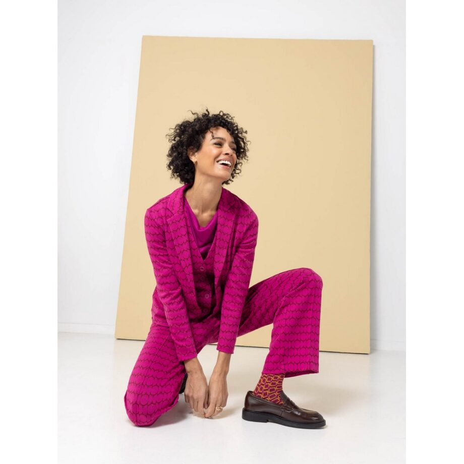 Zilch 42CVP60.030 Hose Pants Straight raspberry