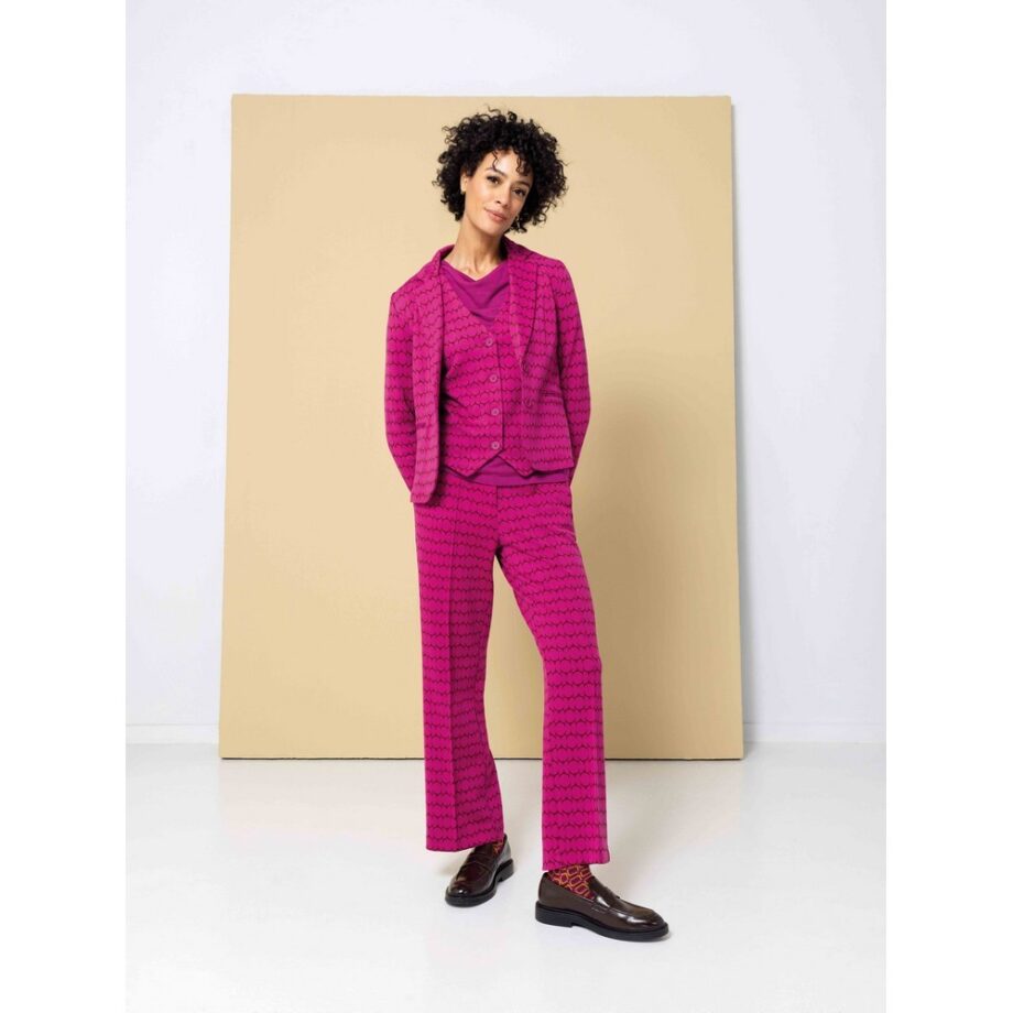 Zilch 42CVP60.030 Hose Pants Straight raspberry