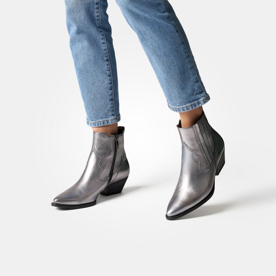 Paul Green Stiefelette 8144-036 silber