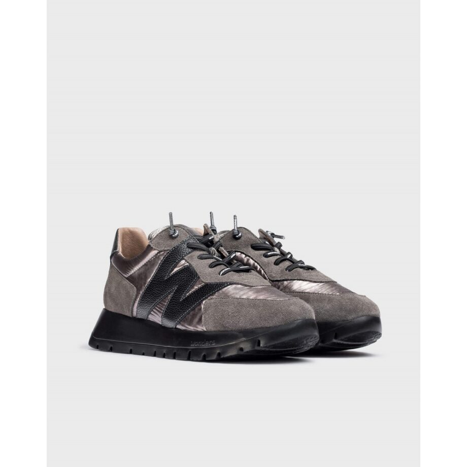 Wonders A-2464 Plateau Sneaker ODISEI gris grau