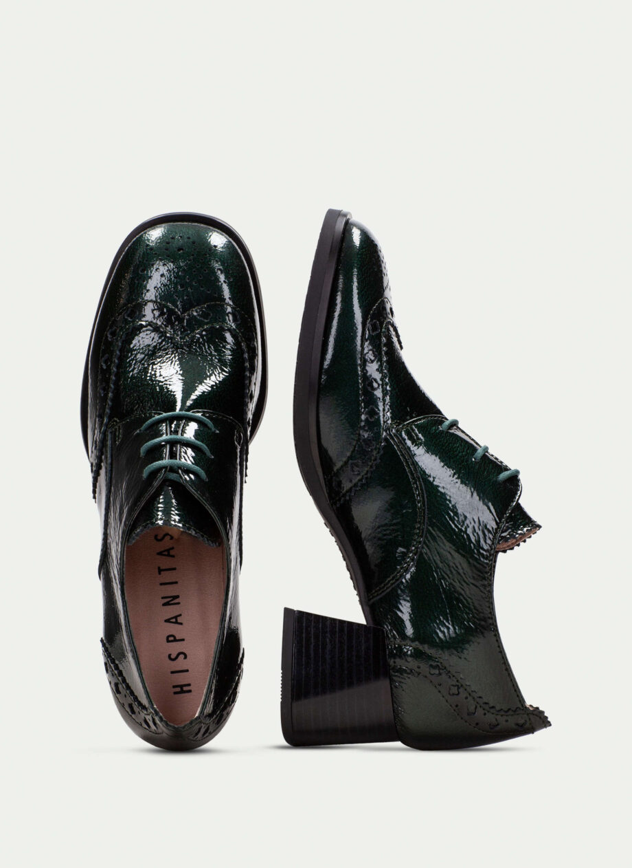 Hispanitas BHI243579 Loafer Pumps Derby Milan forest