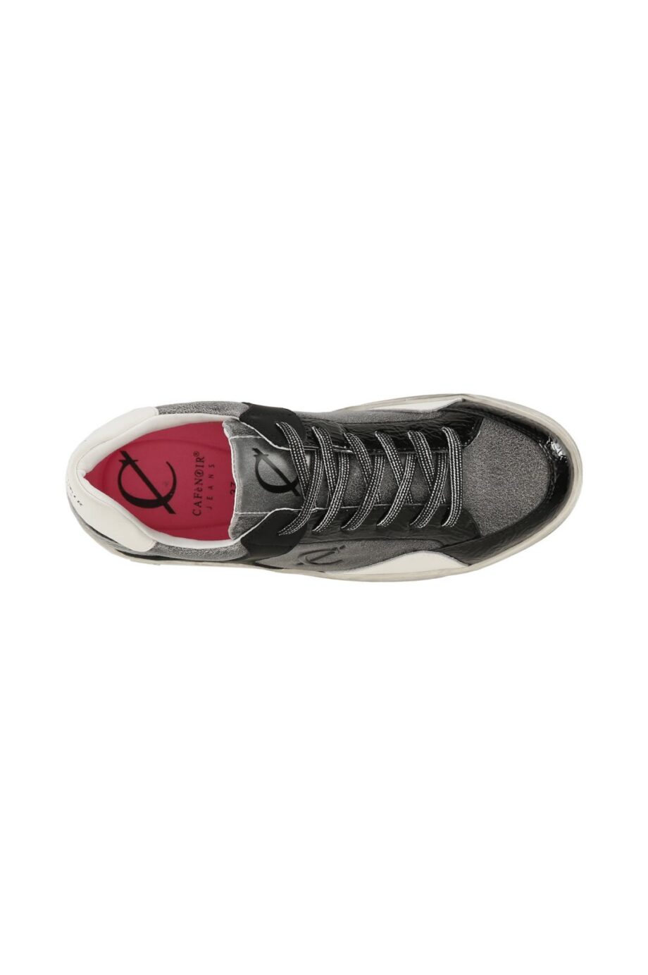 CAFèNOIR C1DA1032 Sneaker Ledersneaker schwarz multi