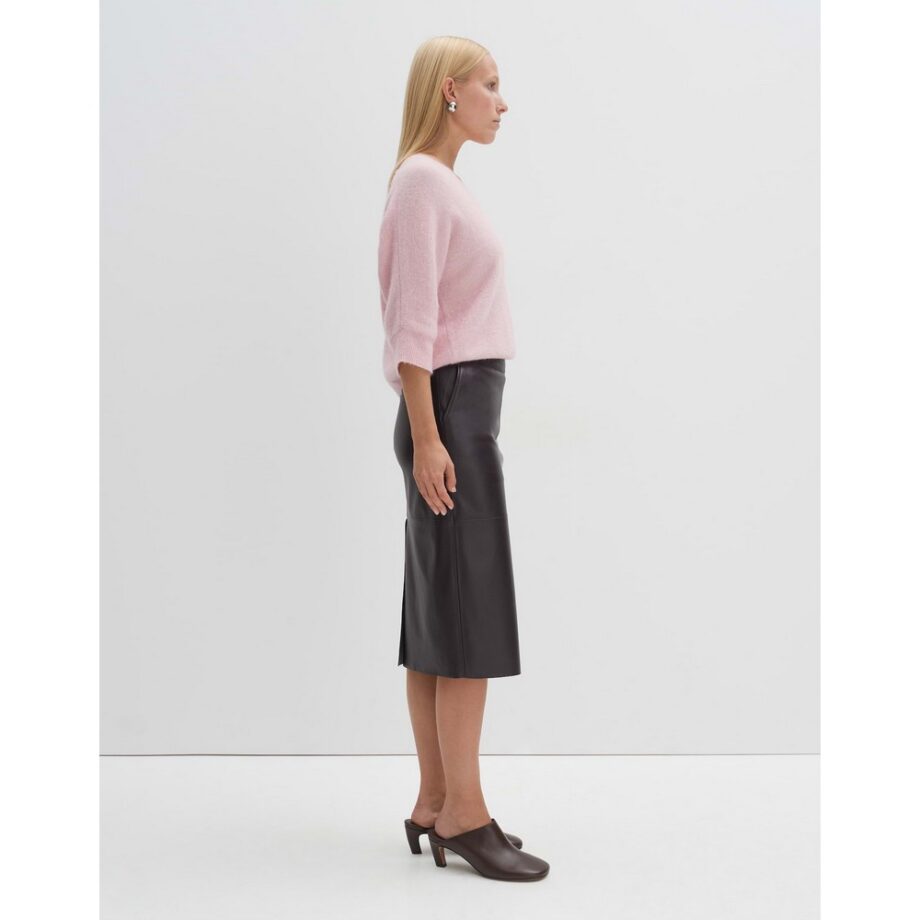 Someday Midirock OFIONA aus Textilleder plum