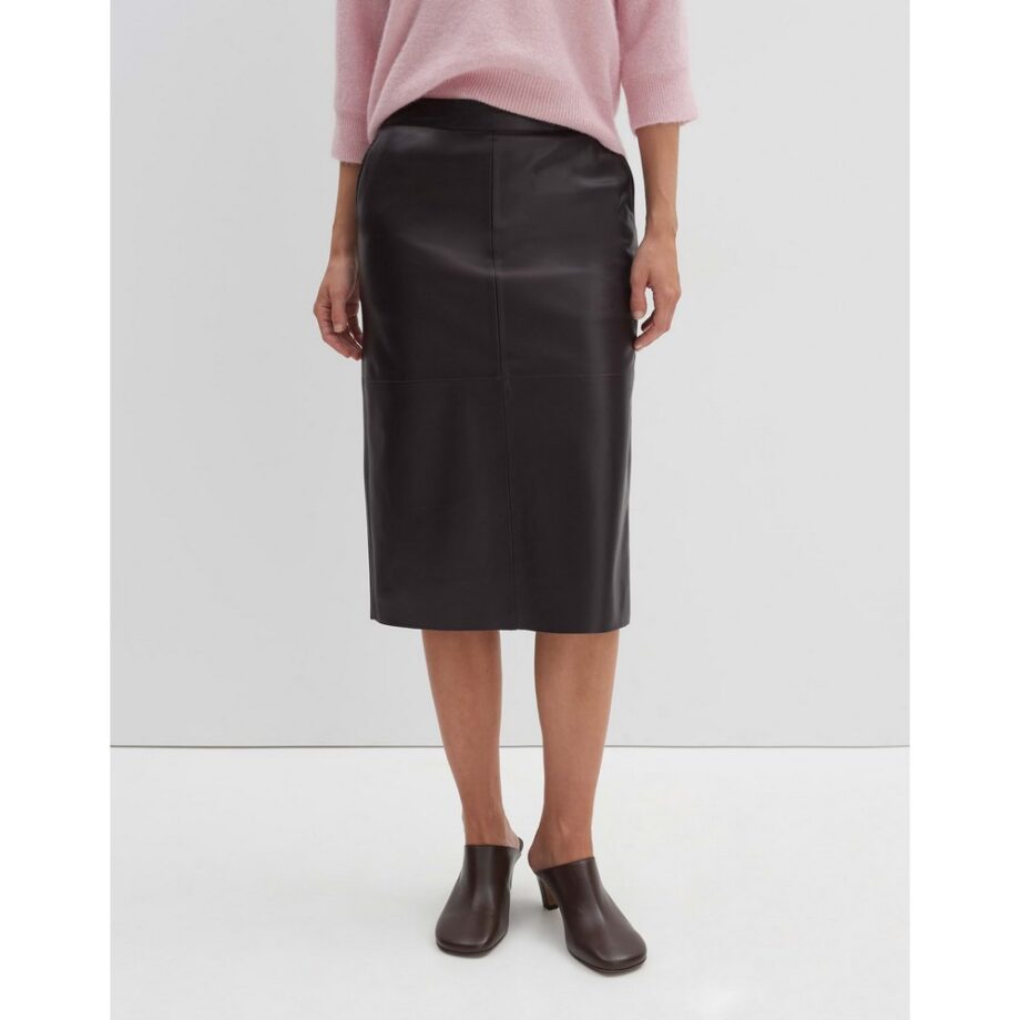 Someday Midirock OFIONA aus Textilleder plum