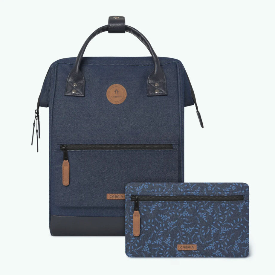 Cabaia mittelgroßer Rucksack Backpack NAMUR dunkelblau