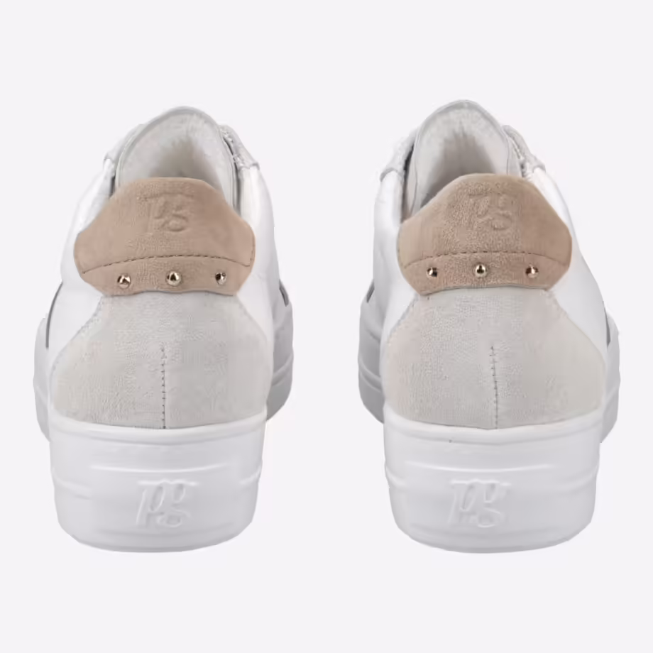 Paul Green 5430-066 Plateau Sneaker Pauls weiß glitter multi