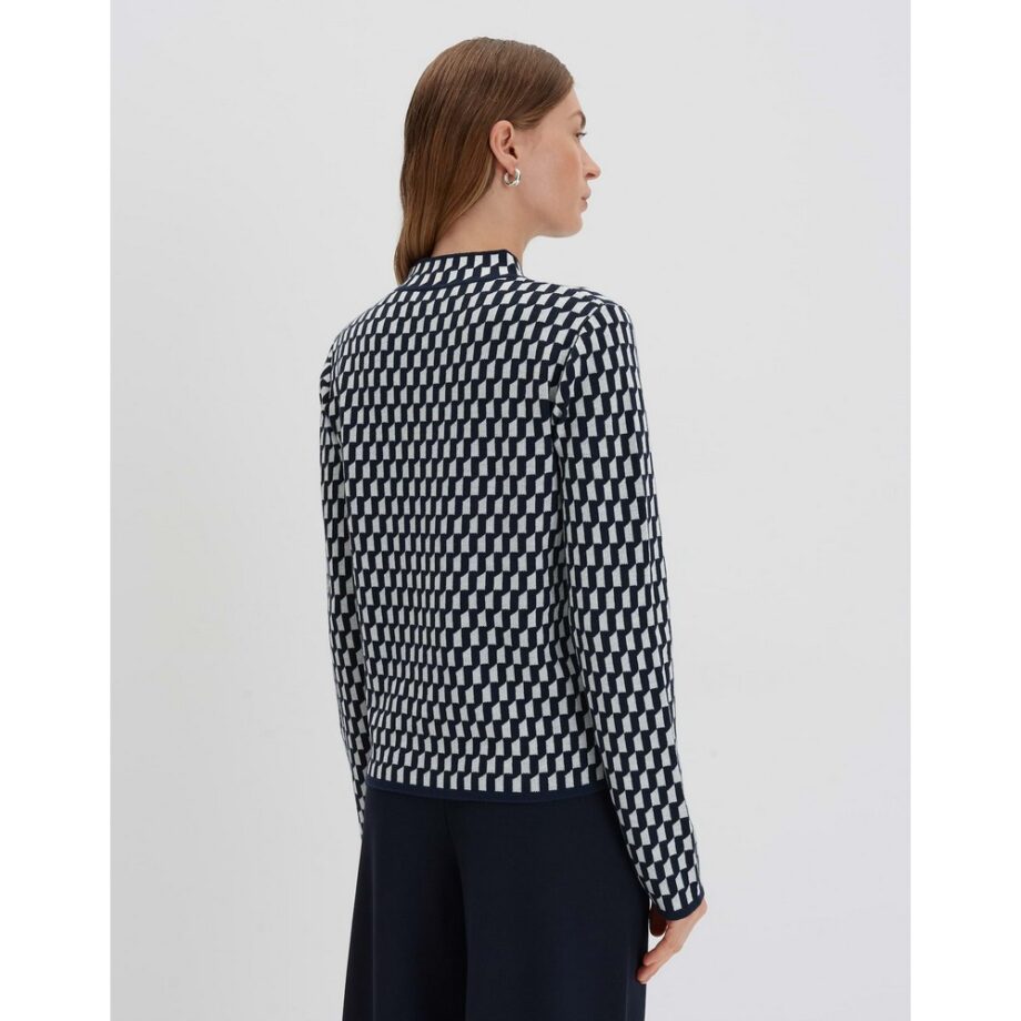 Someday Strickpullover TAMIE Regular mit Wolle ocean Pre-Spring