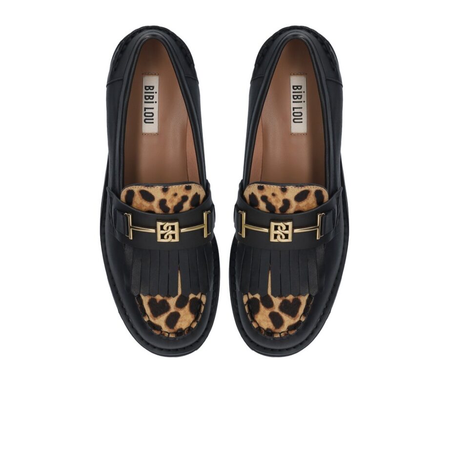 Bibi Lou TINA LOAFER schwarz leo