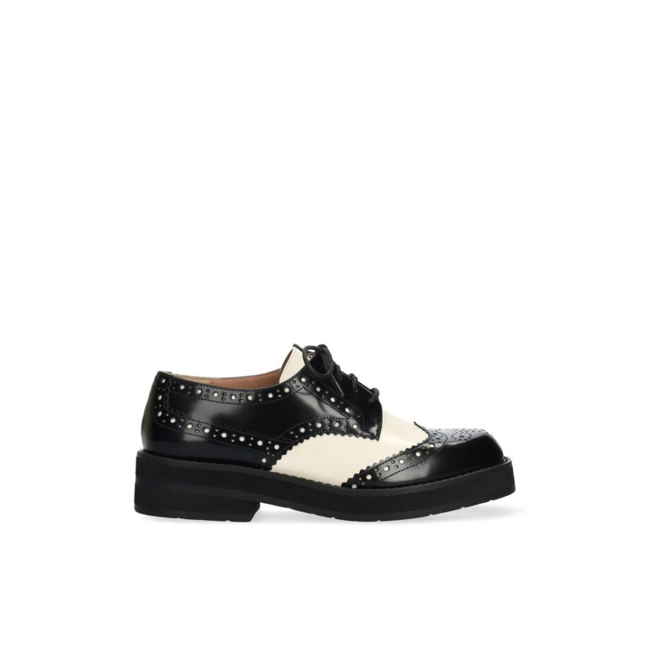 Bibi Lou LINA CHUNKY Schnürschuhe schwarz off white