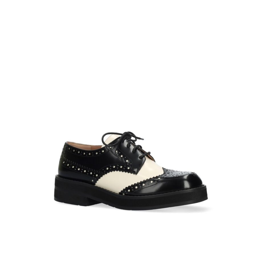 Bibi Lou LINA CHUNKY Schnürschuhe schwarz off white
