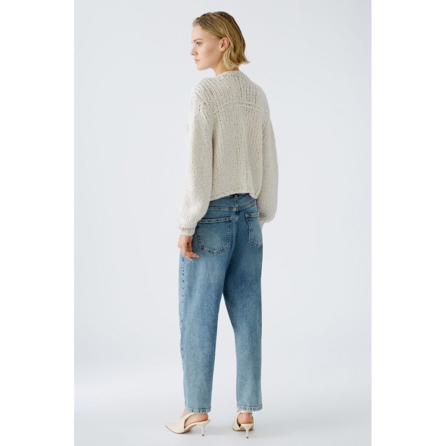 Oui 90912 Jeans HIGH RISE blue
