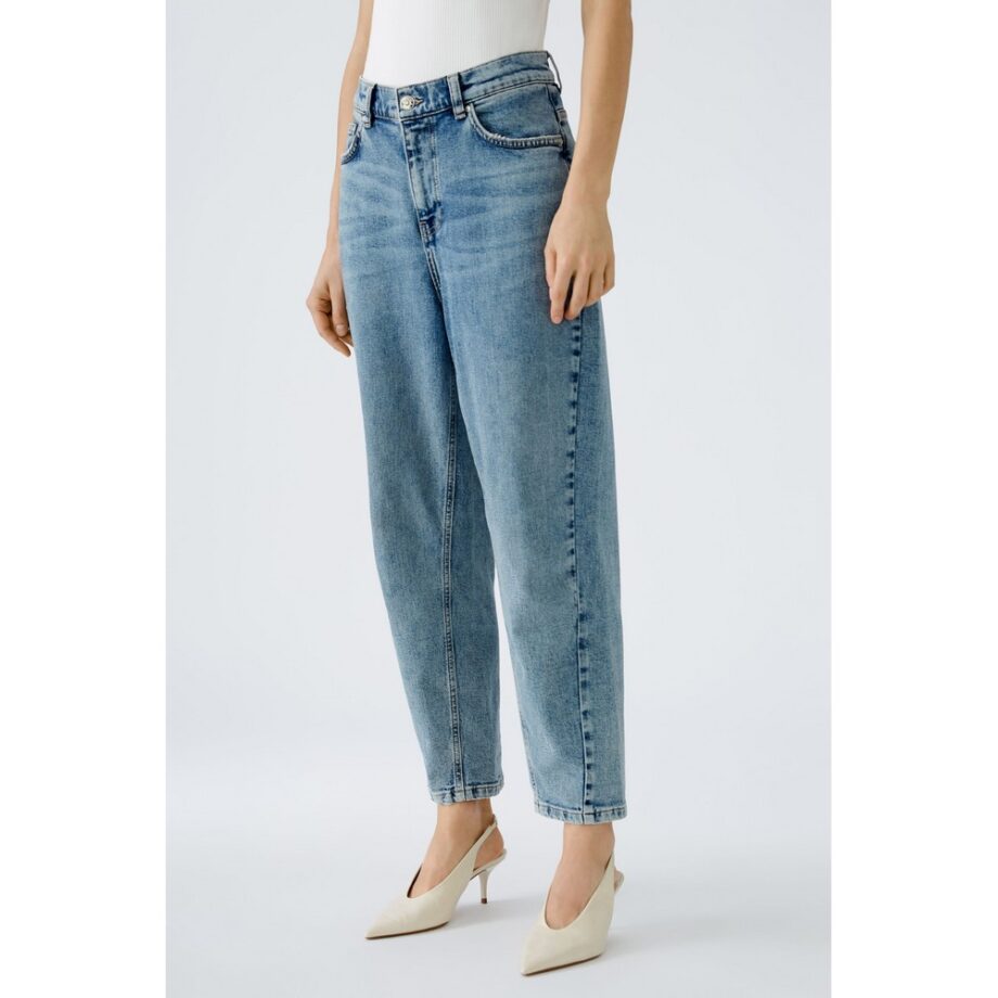 Oui 90912 Jeans HIGH RISE blue