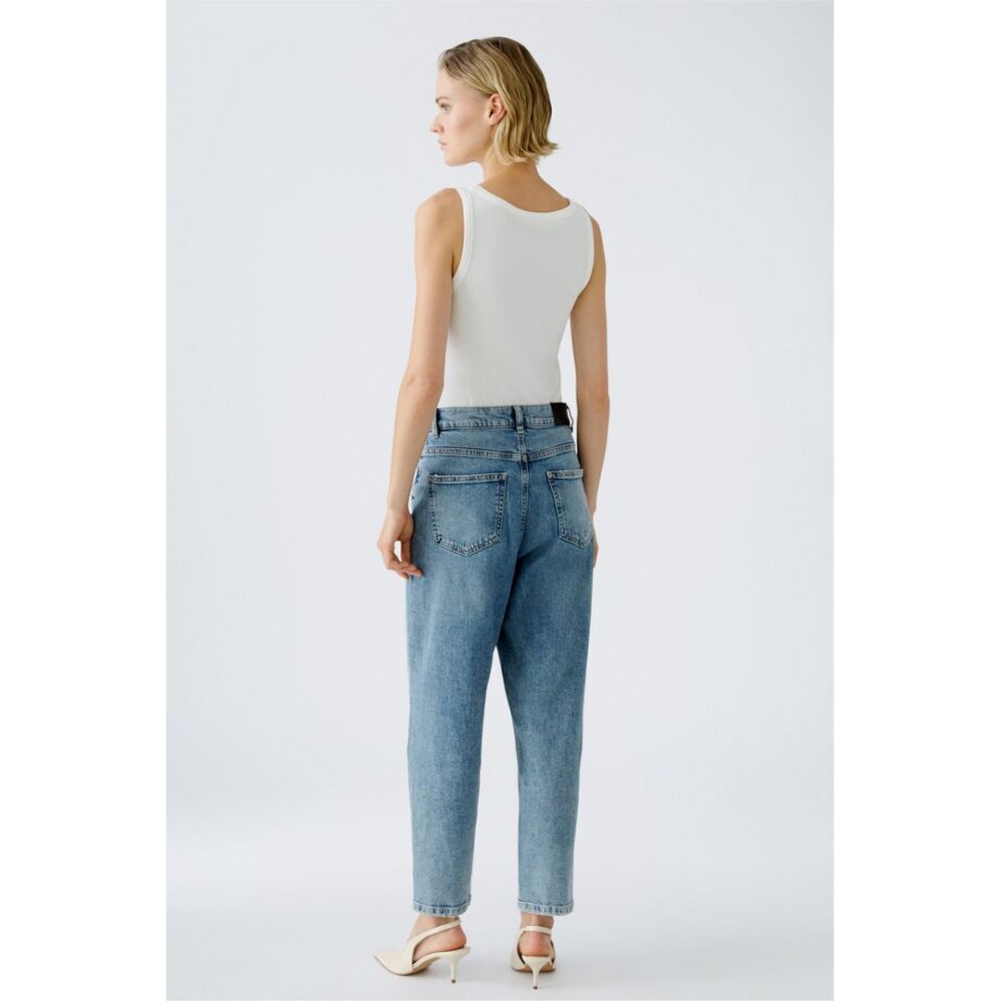Oui 90912 Jeans HIGH RISE blue