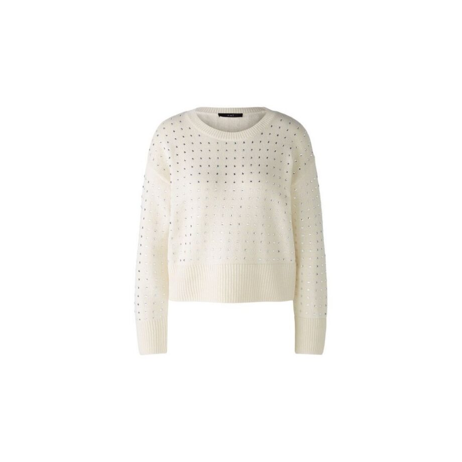Oui 91117 Pullover offwhite