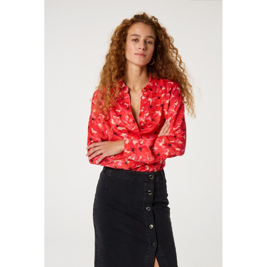 Fabienne Chapot Bluse Sancho Blouse  Pink Glow/Pink Darli