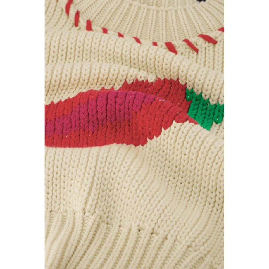 Fabienne Chapot Pullover Viola creme multi