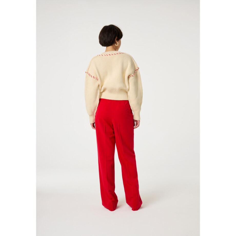 Fabienne Chapot Pullover Viola creme multi