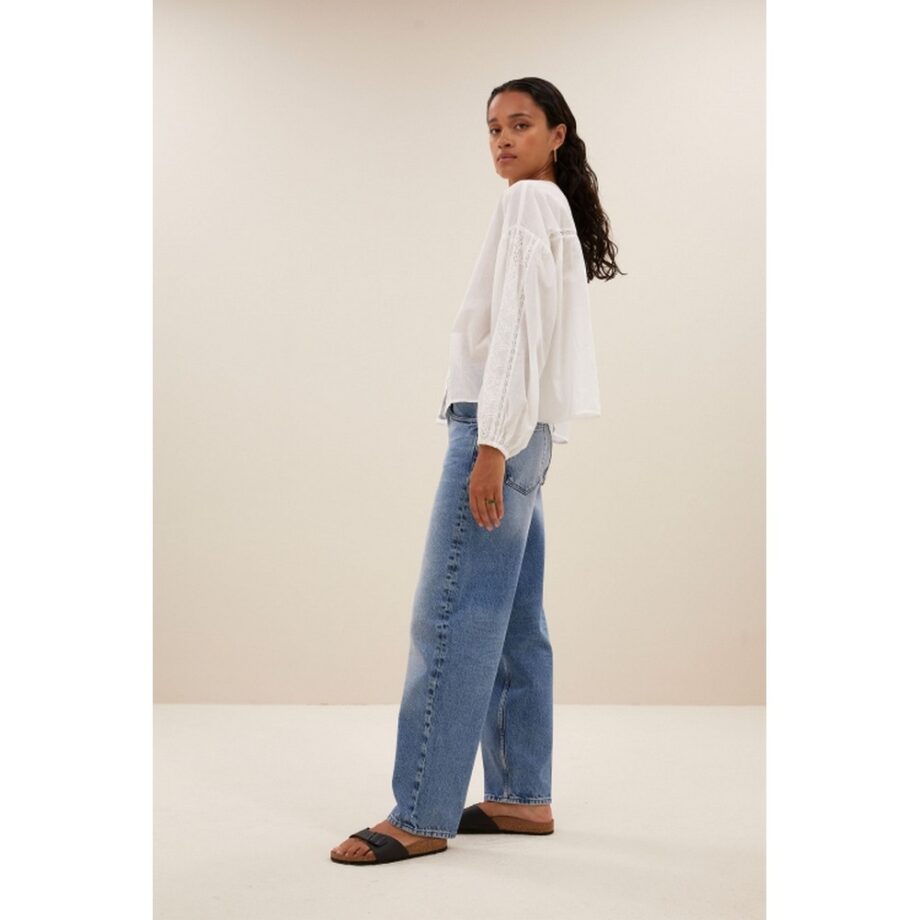 By-bar Amsterdam kate blouse Bluse off white