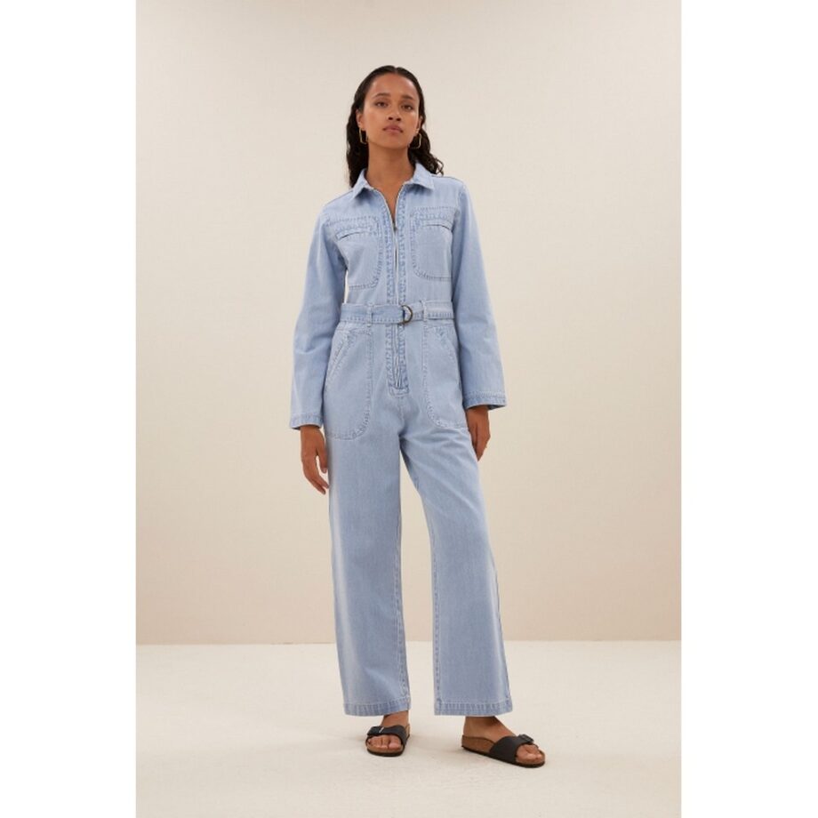 By-bar Amsterdam louise denim suit Jumpsuit light denim