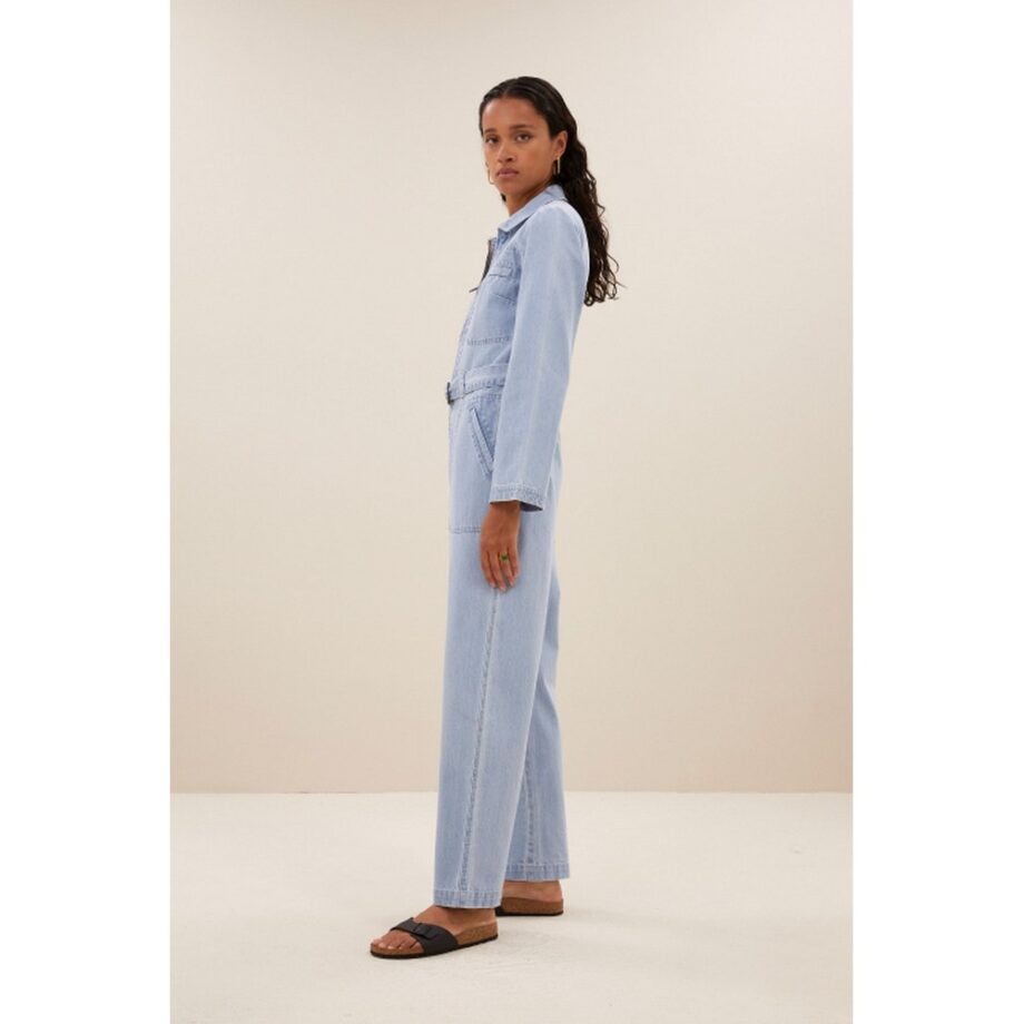 By-bar Amsterdam louise denim suit Jumpsuit light denim