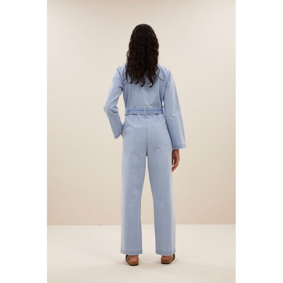 By-bar Amsterdam louise denim suit Jumpsuit light denim