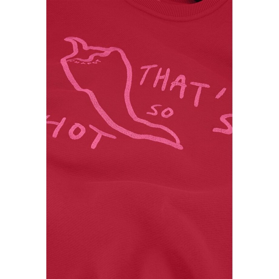 Fabienne Chapot Terry Sweater red hot chilli
